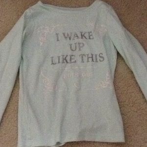 Long sleeve girls shirt